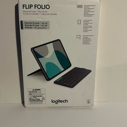 Logitech Flip Folio Keyboard Case for iPad
