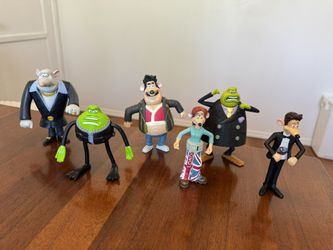 Flushed Away Figures Dreamworks 2006 Vintage 
