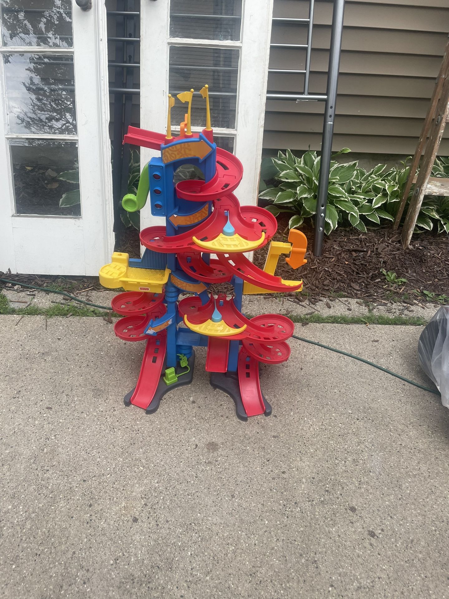 Fischer Price Toy Car Tree Track $5
