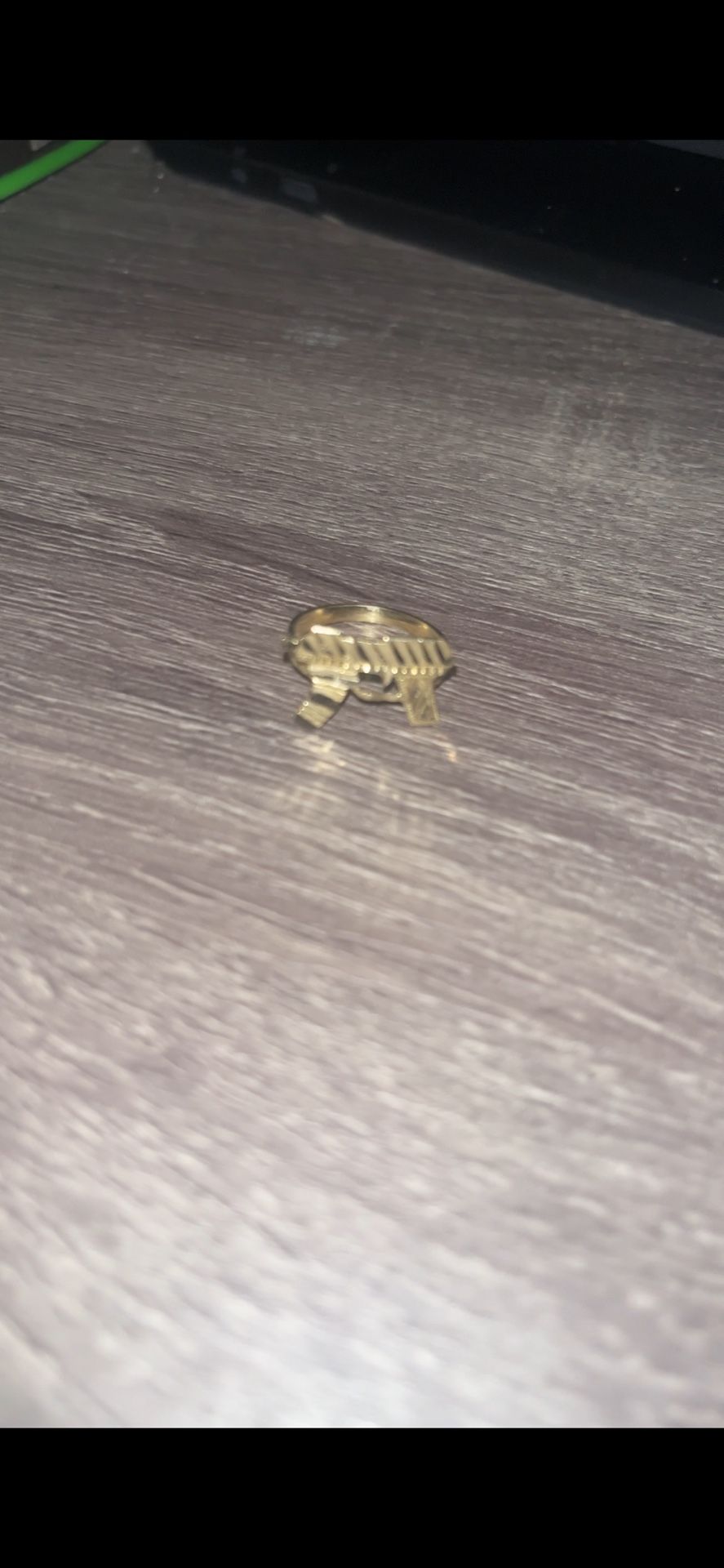 gold draco ring