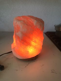 Sea salt lamp