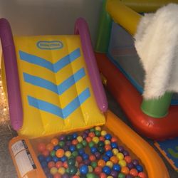 Inflatable Slide Ball Pit 