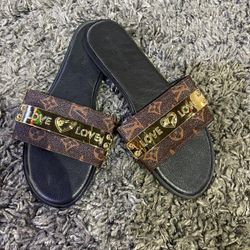 LV Gucci sandals for women