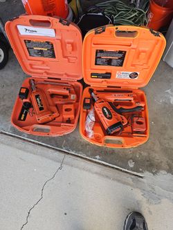 Paslode Cordless Nail Gun Set with Cases