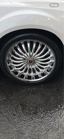 22” Merceli Rims with New tires