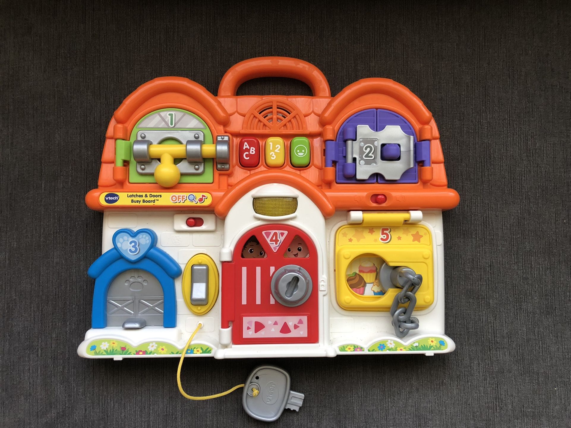 Vtech Latches & Doors Busy Board For Kids Baby Toddler