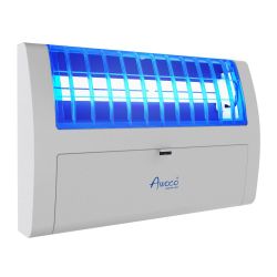 Refurbished-B Awoco FT-1E36-LED 13W 100V-240V LED Wall Mount Sticky Fly Trap Lamp