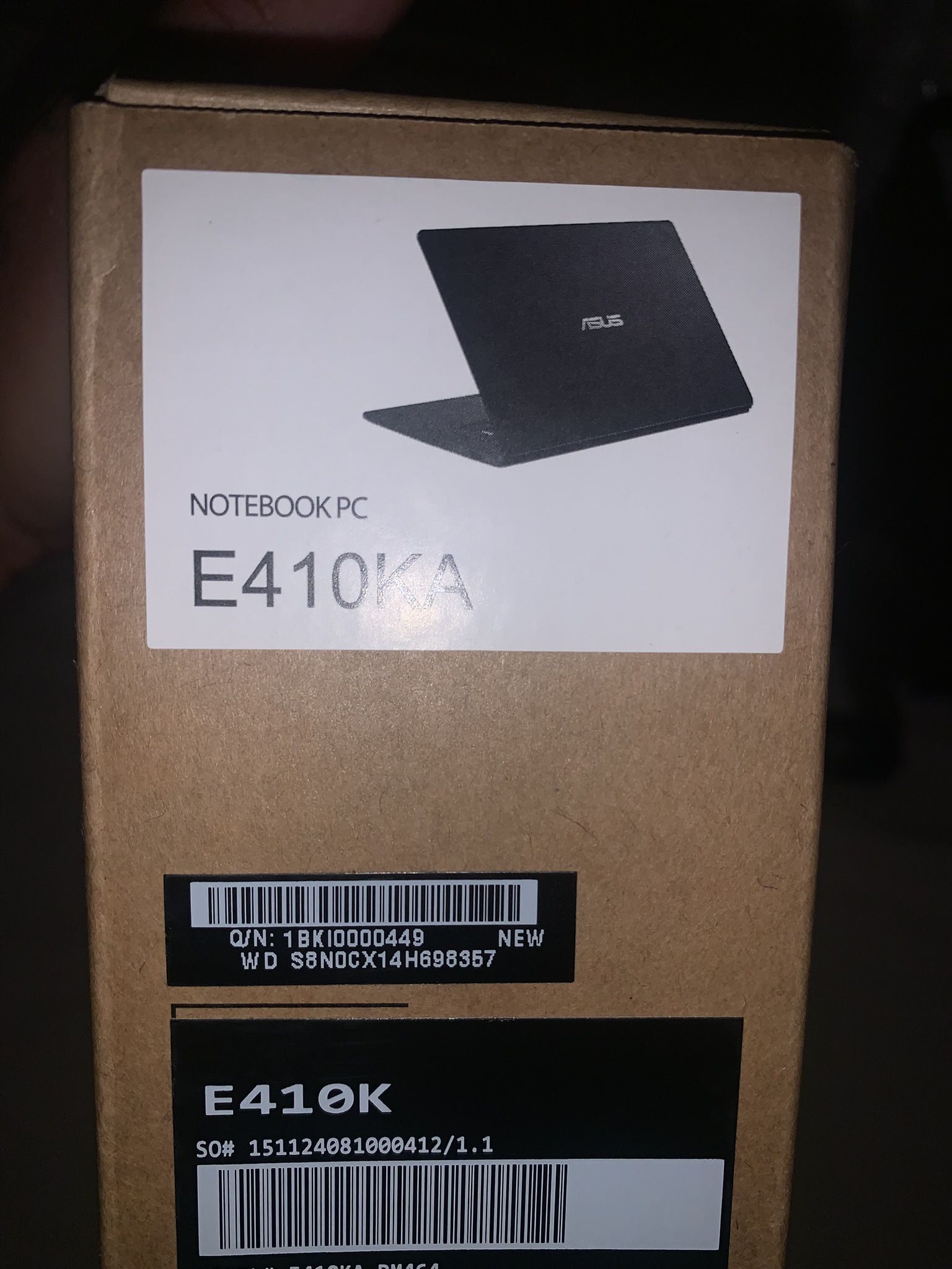Asus Laptop E410KA