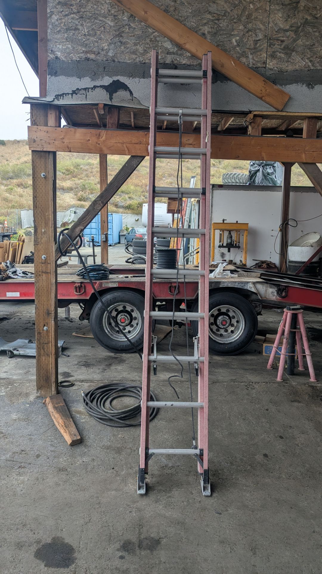 2 ladders for sale 20 ft Werner extension and 5 in 1 Little Giant