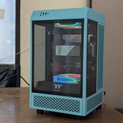 Intel Core i5 12400 + AMD Radeon RX 5700 XT ITX RGB Gaming Desktop PC Computer 