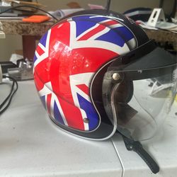 UK Flag LS2 Motorcycle Helmet