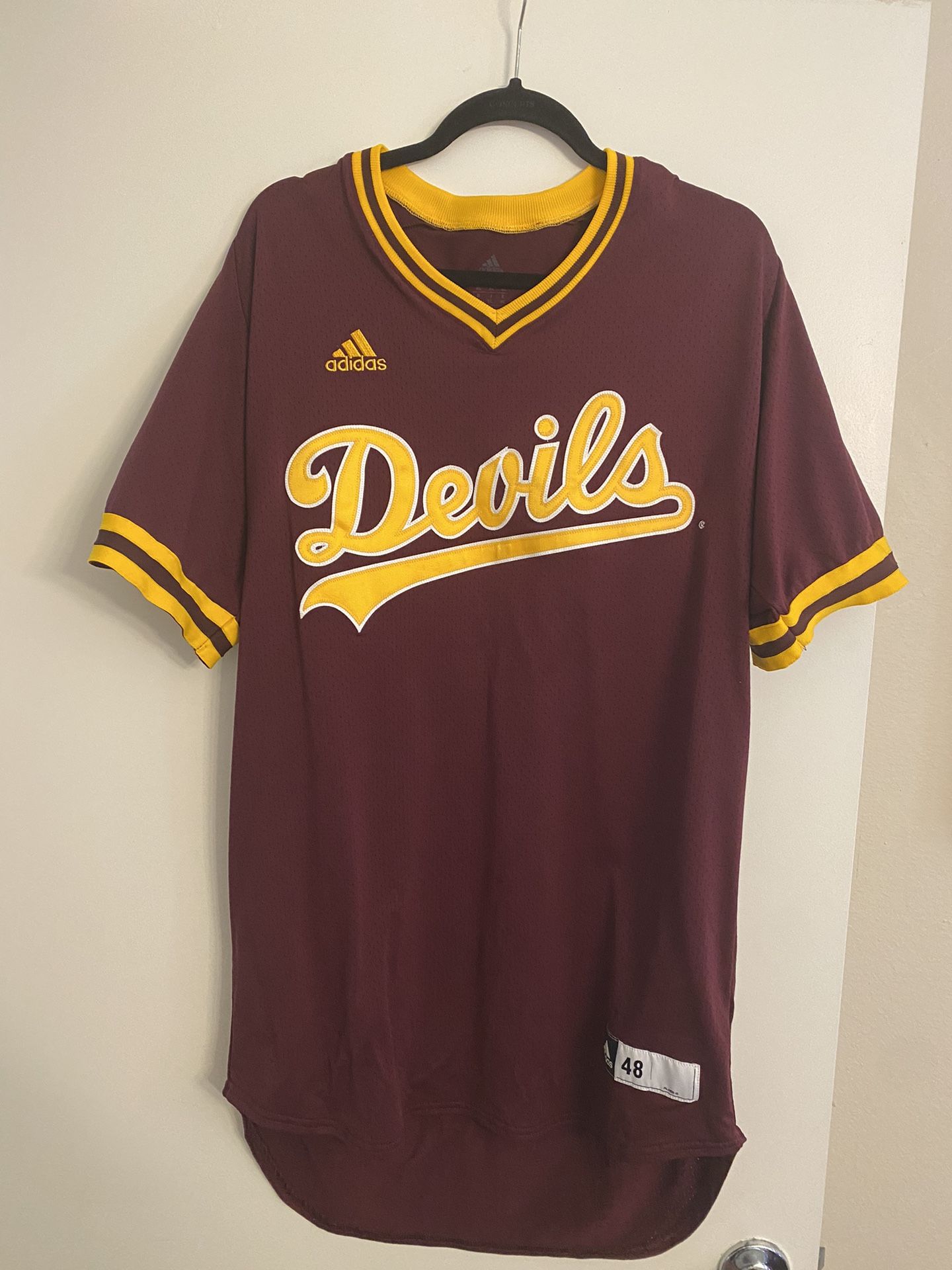 ASU Adidas Baseball Jersey (XL)