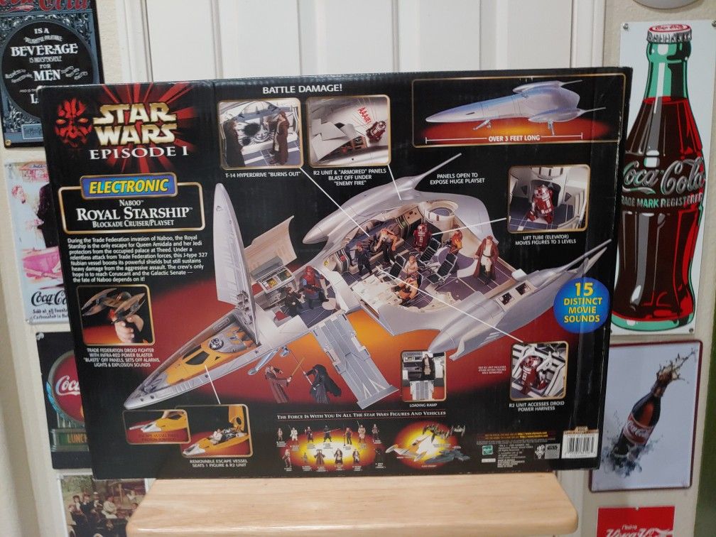 Star Wars Episode Electronic Naboo Blockade Cruiser