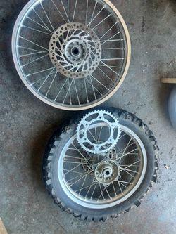 Excel dirtbike rims
