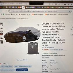 CAR and TRUCK COVERS