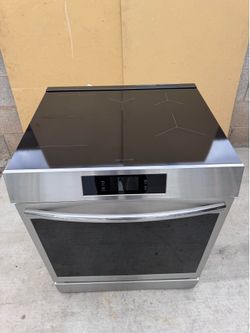 Stove Frigidaire Gallery Induction stainless steel