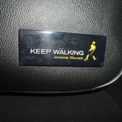 Keep Walking Johnny Walker Wheeled Luggage/Travel duffle