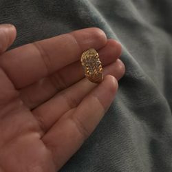 Gold Nugget Ring 