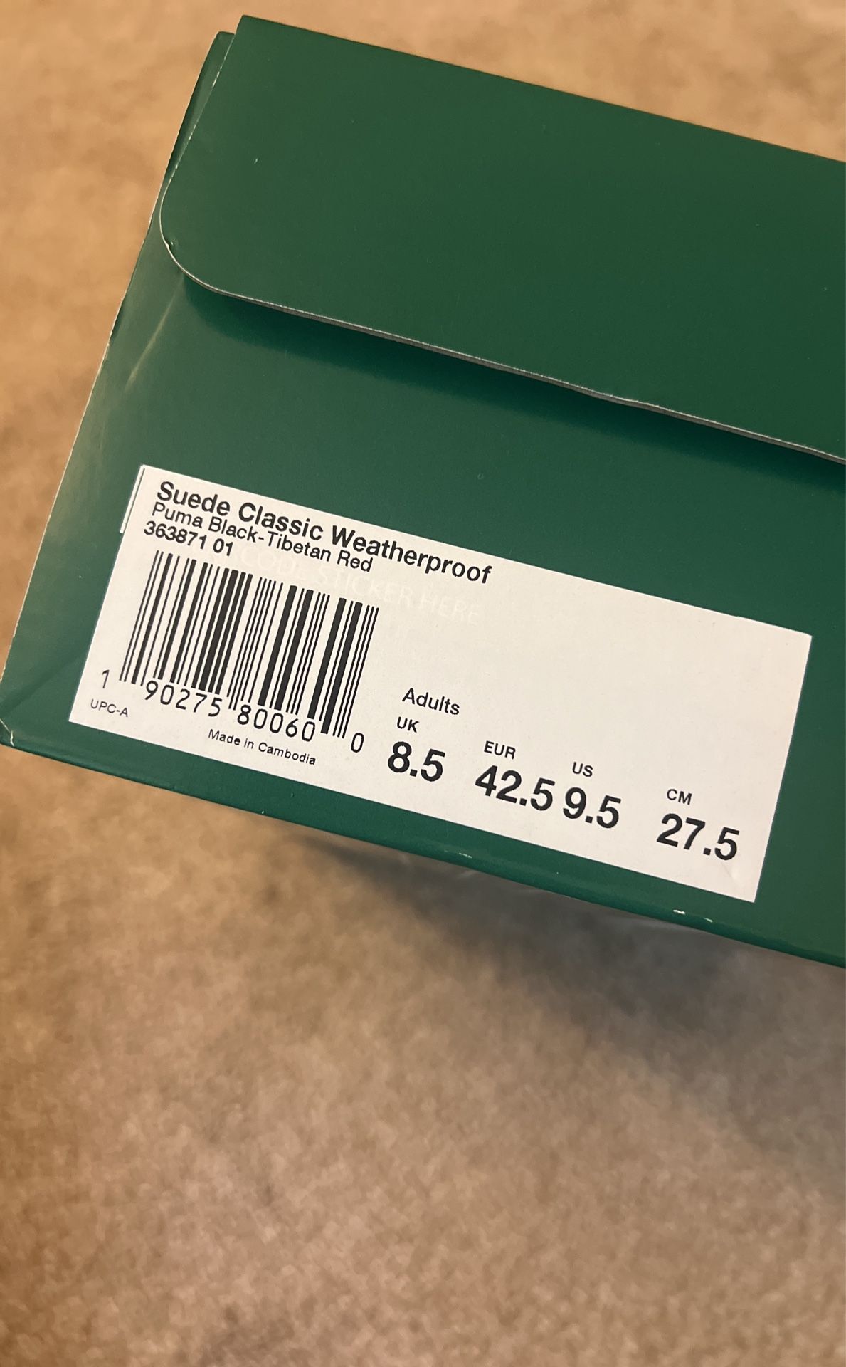 Puma Shoe