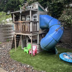 Kids Playhouse & Slide
