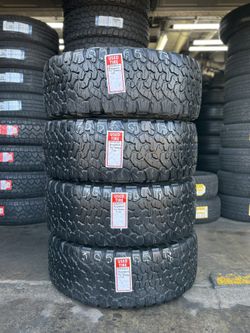 305/65/17 LT BF GOODRINCH ALL  TERRAIN (50 % TREND LIFE) INSTALLATION AND BALANCING ✅