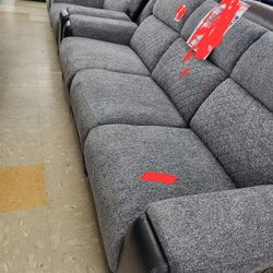 Three Seat Recline Couch 