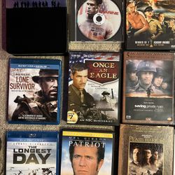 Military War Movies DVDs