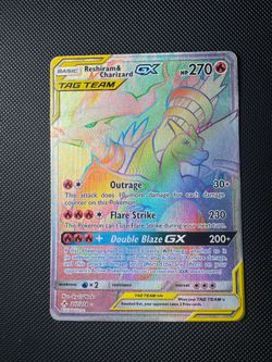 Reshiram & Charizard GX 217/214