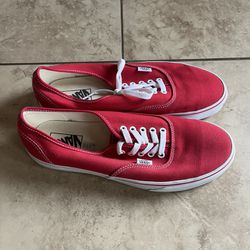 Red And White Vans