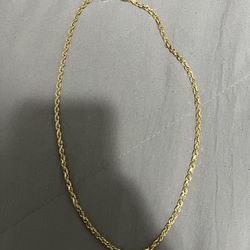 14kt Solid Rope Gold Chain