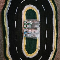 Handmade Crochet Racetrack