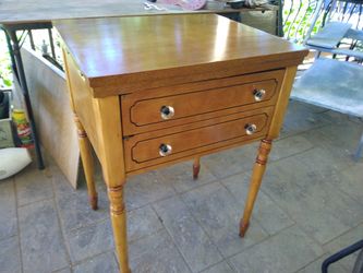 Antique Sewing Machine Cabinet