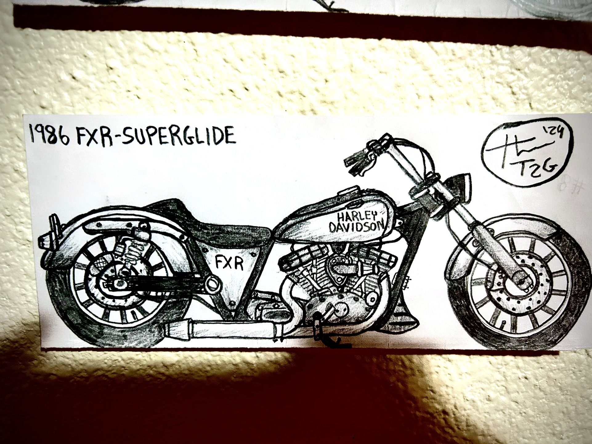 Custom Bic Pen Drawing