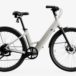 Urtopia Carbon 1 ST Smart Electric Bicycle Made By Carbon Fiber White Color