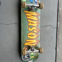 Mason Skateboards - Green Flame Graphic