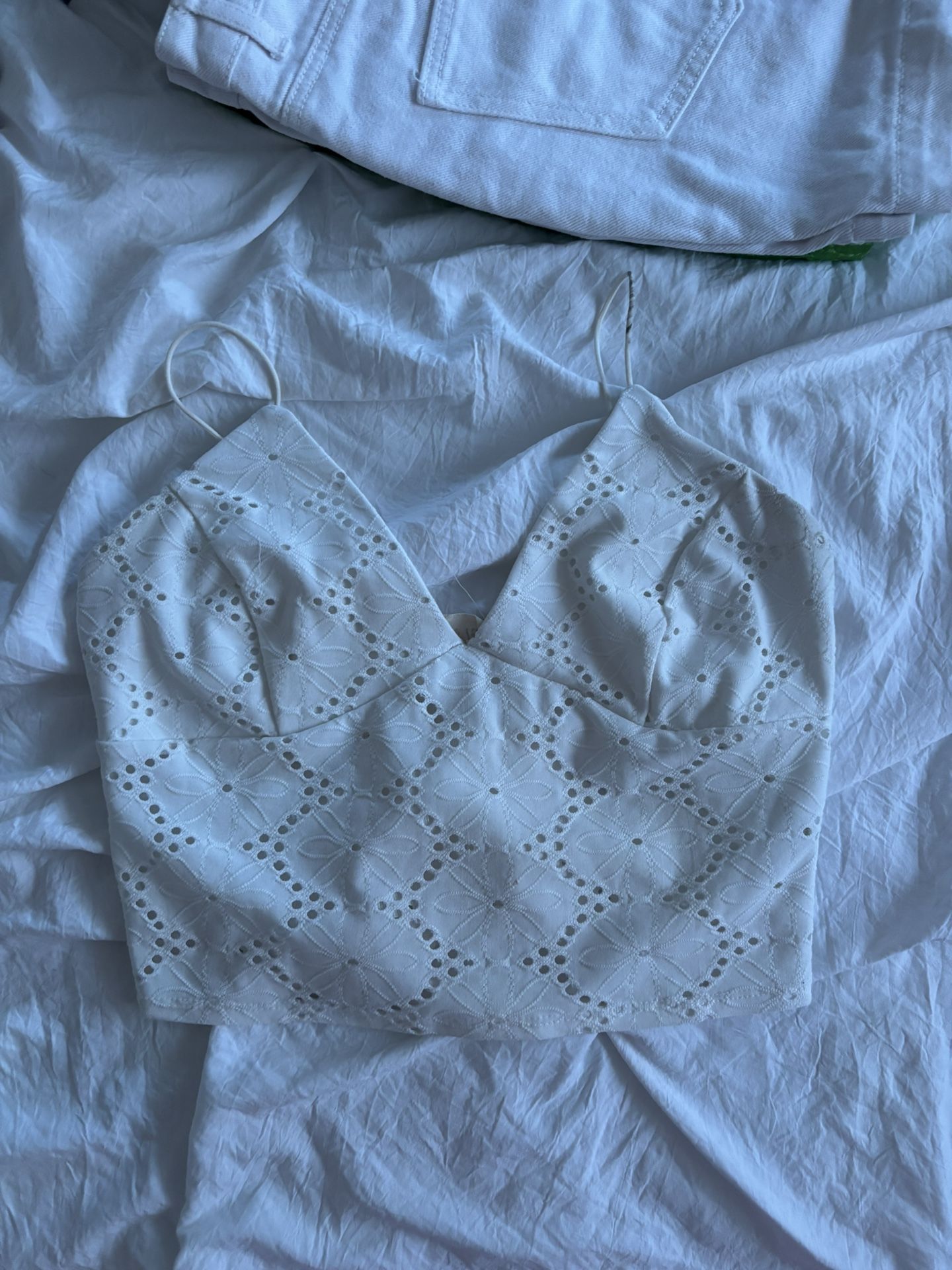 white top
