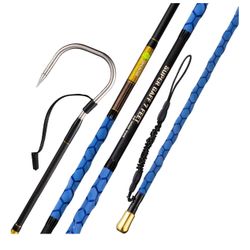 Carbon Fiber Fishing Gaff Saltwater Fish Gaff with S316 Stainless Steel Fishing Hook 