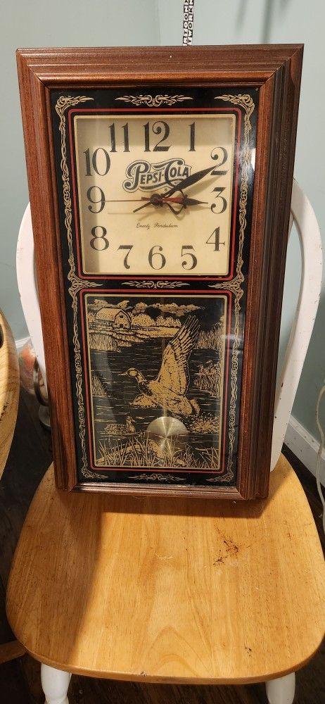 Pepsi Cola Clock