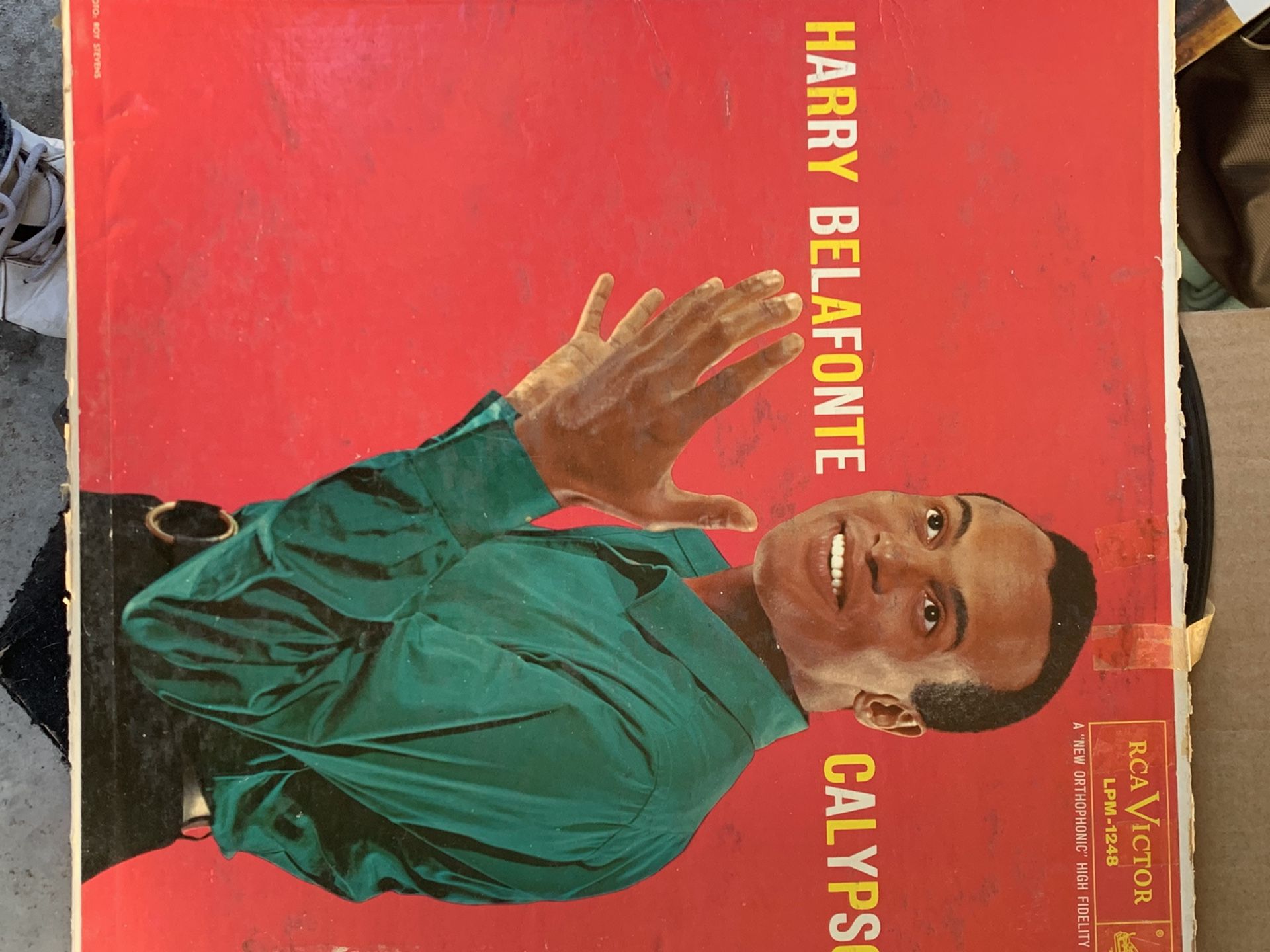 Harry Belafonte Calypso Vinyl Record