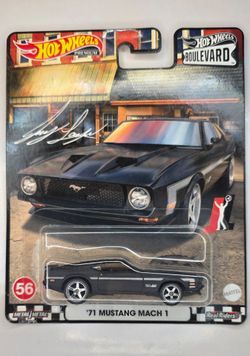 71' mustang machine 1 hotwheels