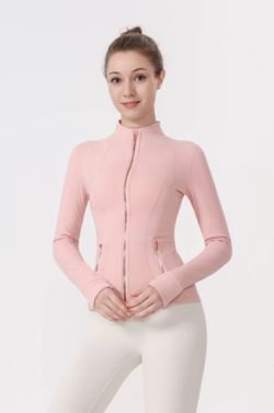 Pink lululemon Define jacket