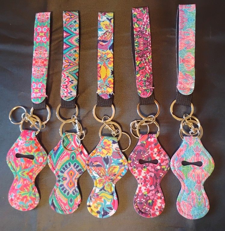 ChapStick Holder Keychains lot of 5