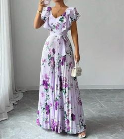 Shein dress size 2x runs small like large  X-large  no belt