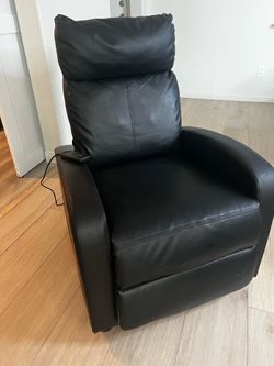 Recliner chair with electric massage.