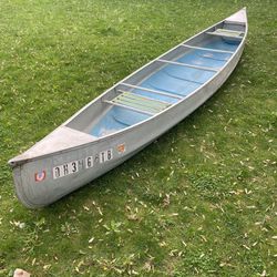 Apache 17’ Aluminum Canoe