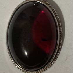 Vintage Sterling Silver Pendant And