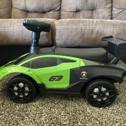 lamborghini kid push car