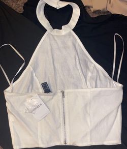 Halter crop top  New 