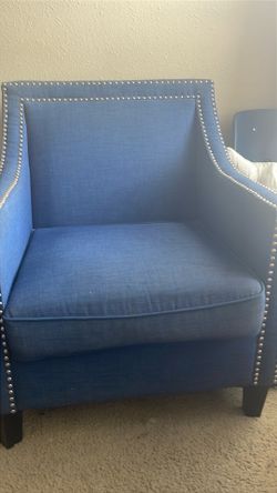 Royal blue chair