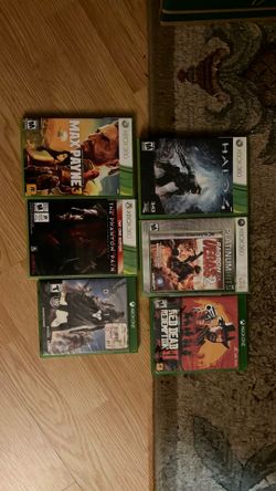 Xbox Games - Bundled (take all) Destiny Red Dead Redemption 2 Halo Max Payne